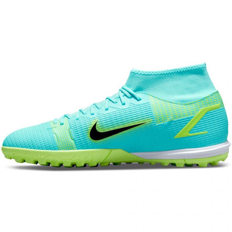 Nike Mercurial Superfly 8 Academy Tf M CV0953 403 Fußballschuhe blau 2