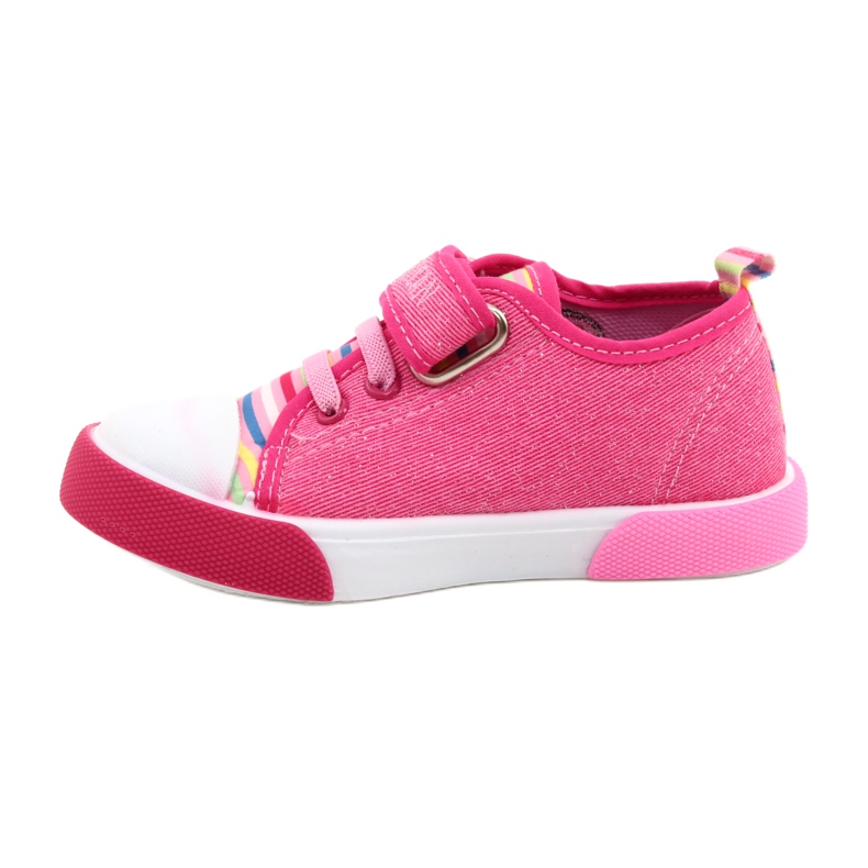 American Club Klettbrot Sneakers American Ten17/22 Pink Ledereinsatz rosa 1