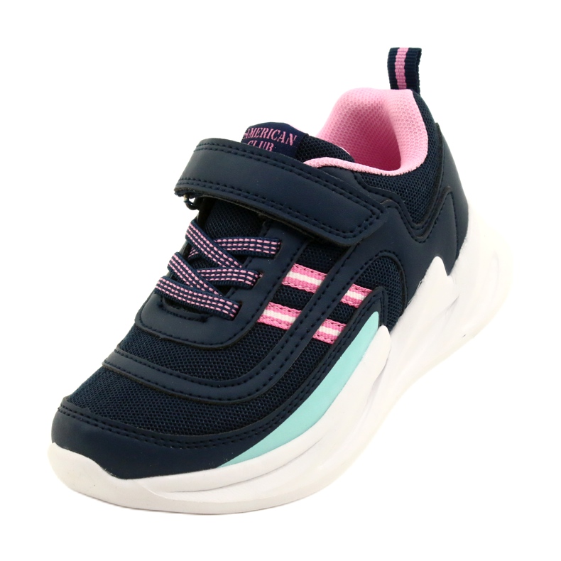 American Club HL58/22 Mädchen-Sportschuhe, Marineblau 3