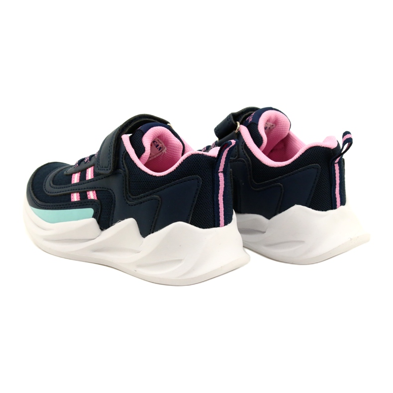 American Club HL58/22 Mädchen-Sportschuhe, Marineblau 5