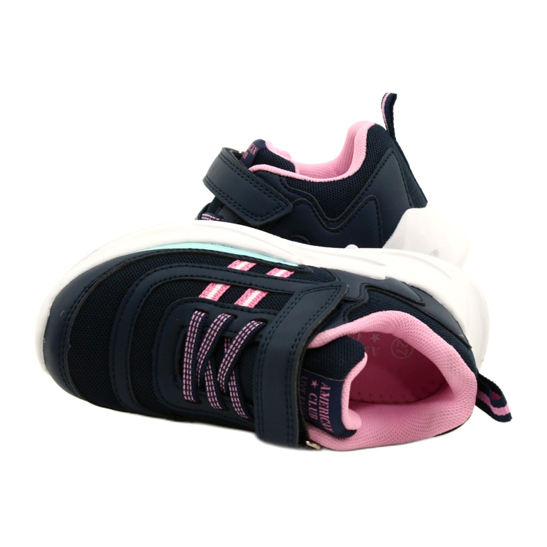 American Club HL58/22 Mädchen-Sportschuhe, Marineblau 4