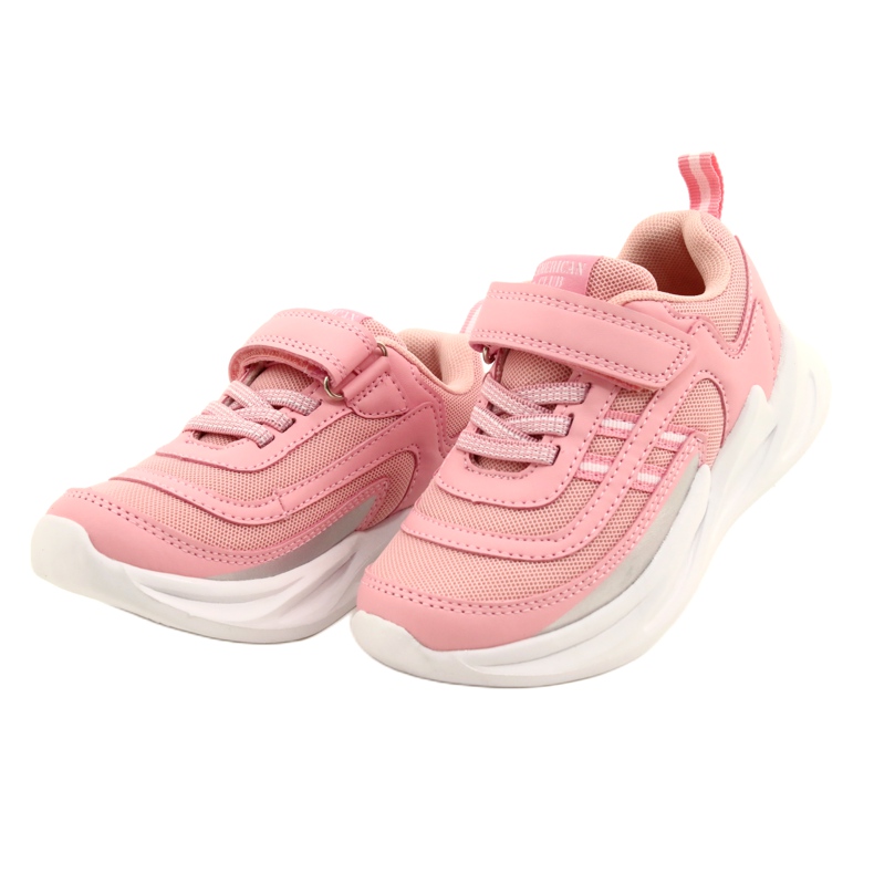 American Club HL58/22 Mädchen-Sportschuhe, rosa 2