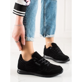 TRENDI Klassische Sportschuhe schwarz 1