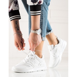 TRENDI Lässige Sportschuhe weiß 1