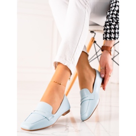 Balada Klassische Loafer mit Öko-Leder blau 2