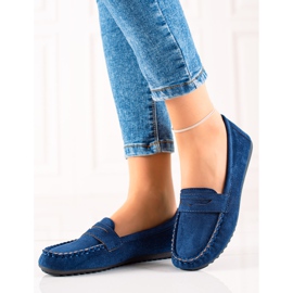 TRENDI Klassische Loafer blau 1