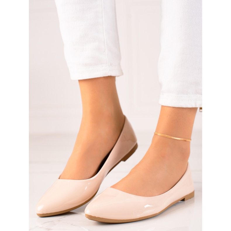 Seastar Lackierte Beige Ballerinas 2