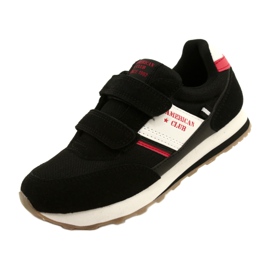 Schwarze Sportschuhe Black American Club ES90/22 3