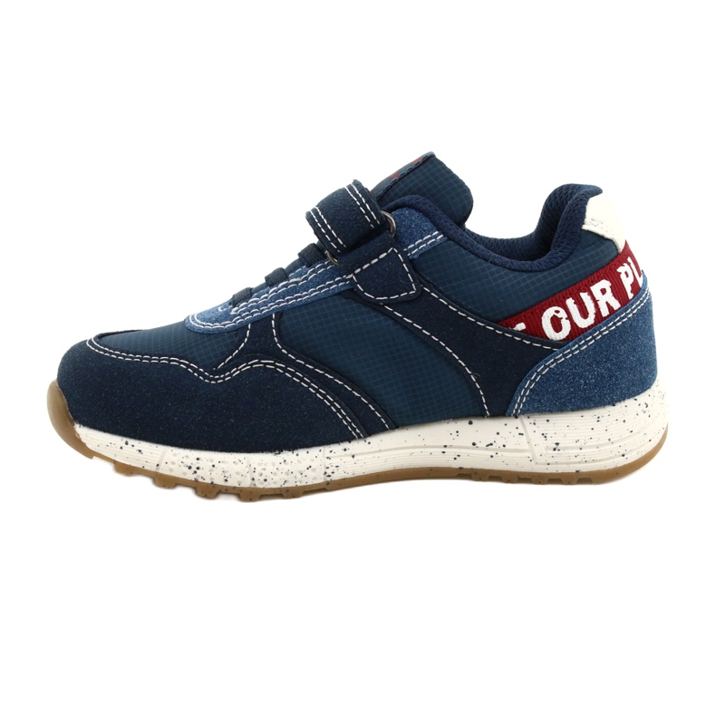 American Club Amerikanische ADI Sportschuhe Velcro ES86 / 22 Navy blau 2