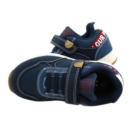American Club Amerikanische ADI Sportschuhe Velcro ES86 / 22 Navy blau 5