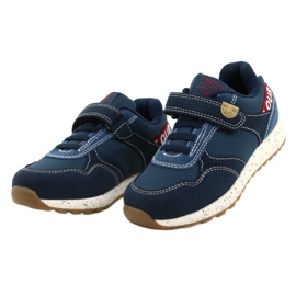American Club Amerikanische ADI Sportschuhe Velcro ES86 / 22 Navy blau 3