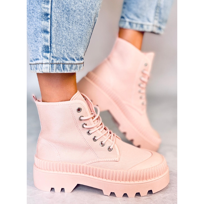 Knöchelhoher Trekking-Sneaker von Costa Pink rosa 1