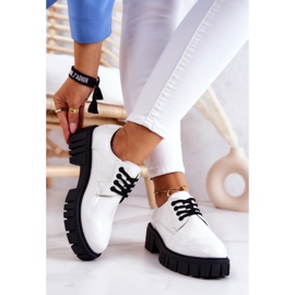 Modische Lackschuhe La.Fi White Hallie weiß 2