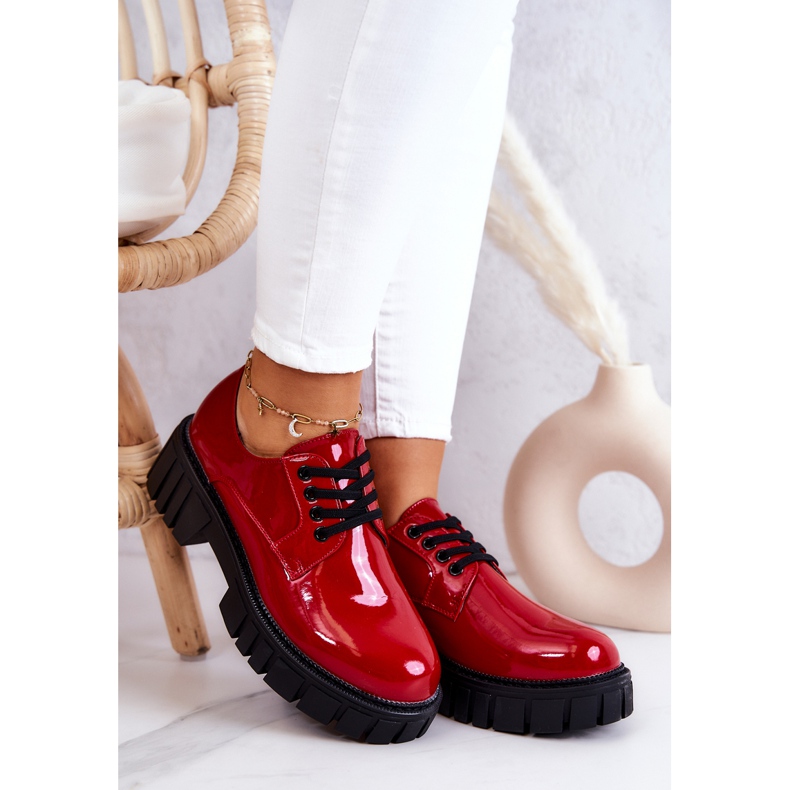 Modische Lackschuhe La.Fi Red Hallie rot 1
