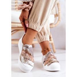 Damen Ledersneaker Slip-On Maciejka 05488-11 Weiß 2