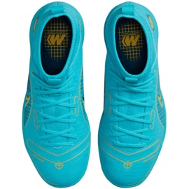 Nike Mercurial Superfly 8 Academy Ic Jr DJ2860 484 Fußballschuhe blau blau 1
