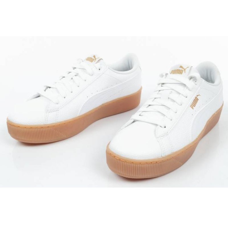 Puma Vikky Plateau W 366805 01 weiß 4