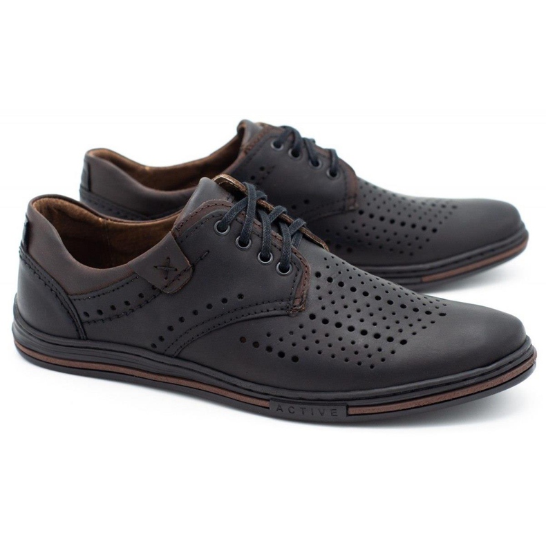 Polbut Herren Freizeitschuhe 402 schwarz 2