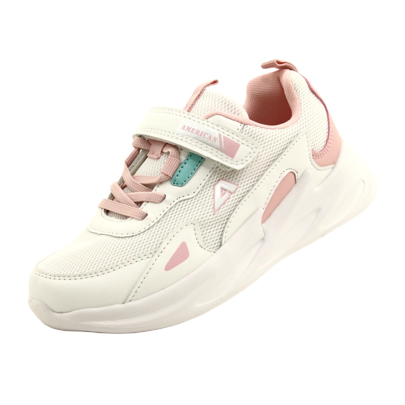 Modische American Club AA22/22 weiße Sportschuhe 3