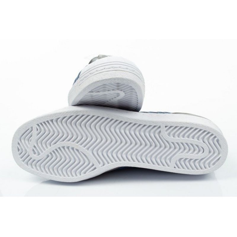 Adidas Superstar Slipon W CG6012 Schuhe blau grau 3