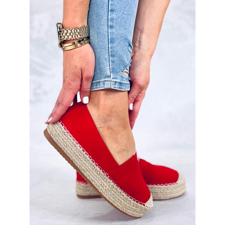 Pilar Red Damen-Espadrilles rot 1