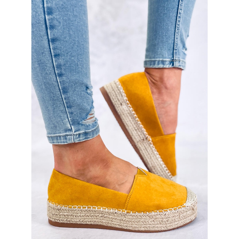 Pilar Yellow Damen-Espadrilles gelb 1