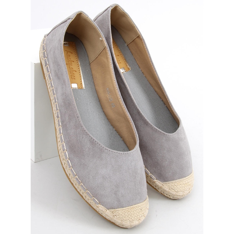Camino Grey Damen-Espadrilles grau 2