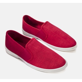 Rote Turnschuhe für Herren von Alfro 1