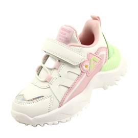 American Club Klettverschluss mit Hologramm AA25/22 Weiß 3