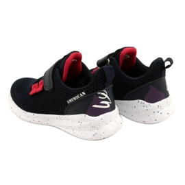 American Club RD13/22 Sportschuhe mit Klettverschluss, Marineblau 4
