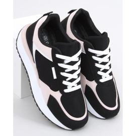 Blas Schwarze Sportschuhe für Damen mehrfarbig 1