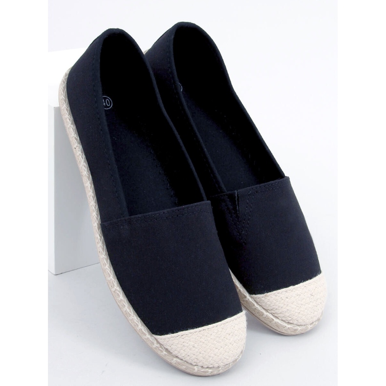 Casto Black Damen-Espadrilles schwarz 1