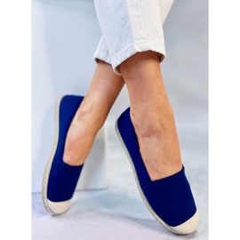 Casto Navy Damen-Espadrilles blau 1