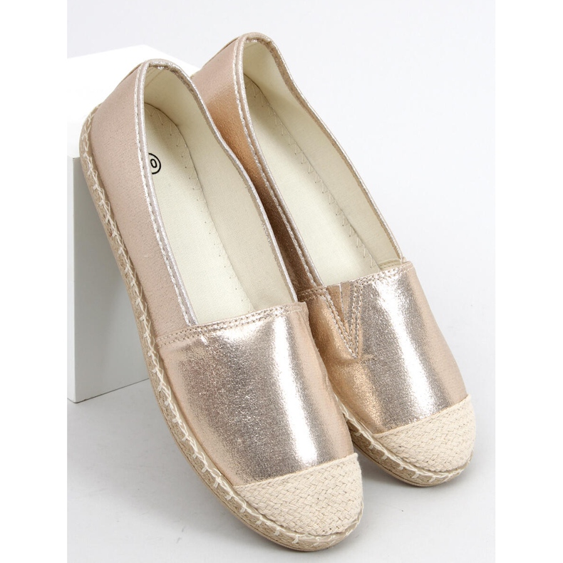 Casto Gold Damen-Espadrilles golden 1