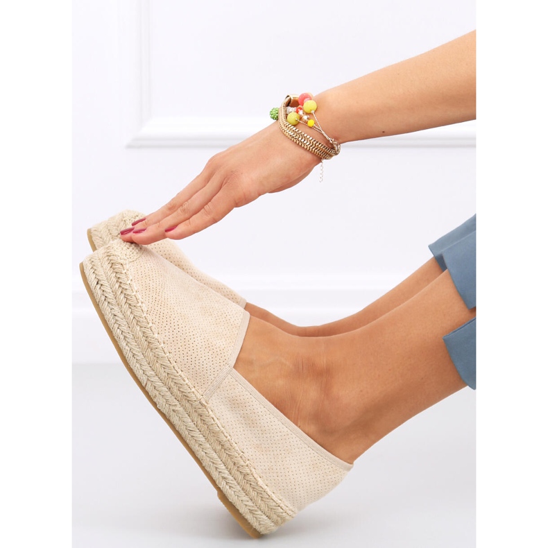 Zeca Beige Damen-Espadrilles 1
