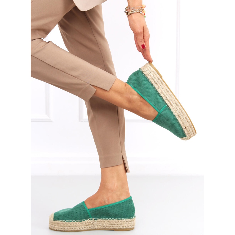 Zeca Green Damen-Espadrilles grün 2