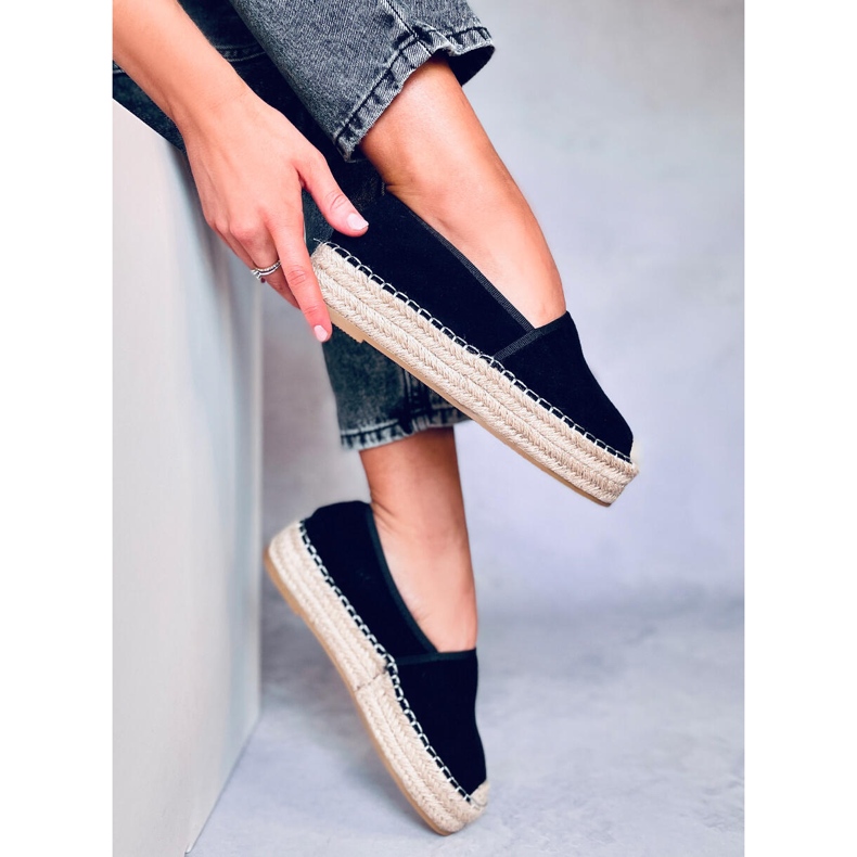 Zeca Black Damen-Espadrilles schwarz 2