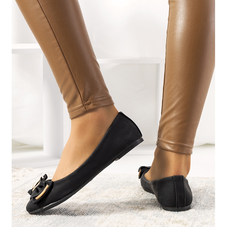 Schwarze Ballerinas mit Best of 1