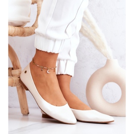 Damen-Lederballerinas Maciejka 04100-26 Hellbeige 1