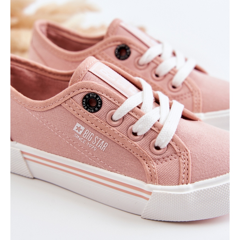 Niedrige Turnschuhe für Kinder Big Star JJ374171 Rosa 2