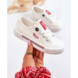 Kinder Low Sneakers Big Star JJ374170 Weiß 1