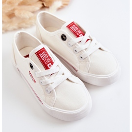 Kinder Low Sneakers Big Star JJ374170 Weiß 2