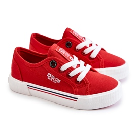 Kinder Low Sneakers Big Star JJ374172 Rot 2