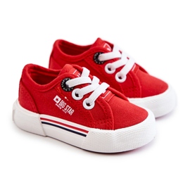 Kinder Low Sneakers Big Star JJ374162 Rot 6