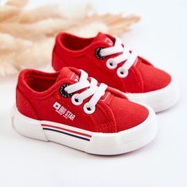 Kinder Low Sneakers Big Star JJ374162 Rot 2