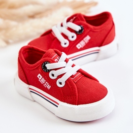Kinder Low Sneakers Big Star JJ374162 Rot 3