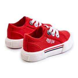 Kinder Low Sneakers Big Star JJ374162 Rot 9