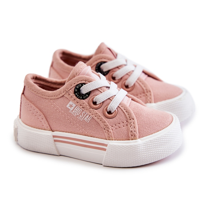 Niedrige Turnschuhe für Kinder Big Star JJ374161 Rosa 2
