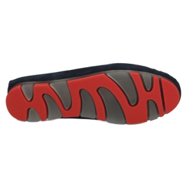Lederhalbschuhe Filippo DP2037 / 22 NV RD Marineblau rot 3