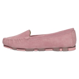 Lederhalbschuhe Filippo DP2037 / 22 PI Pink rosa 1